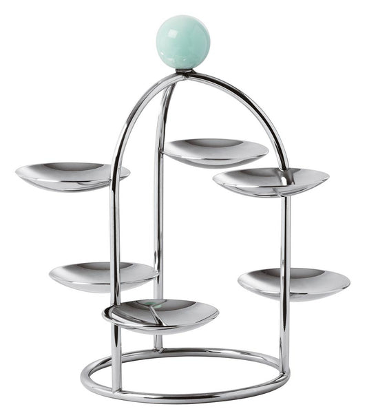 Pastry Stand (6 Small Dishes) – 7 1/2 in