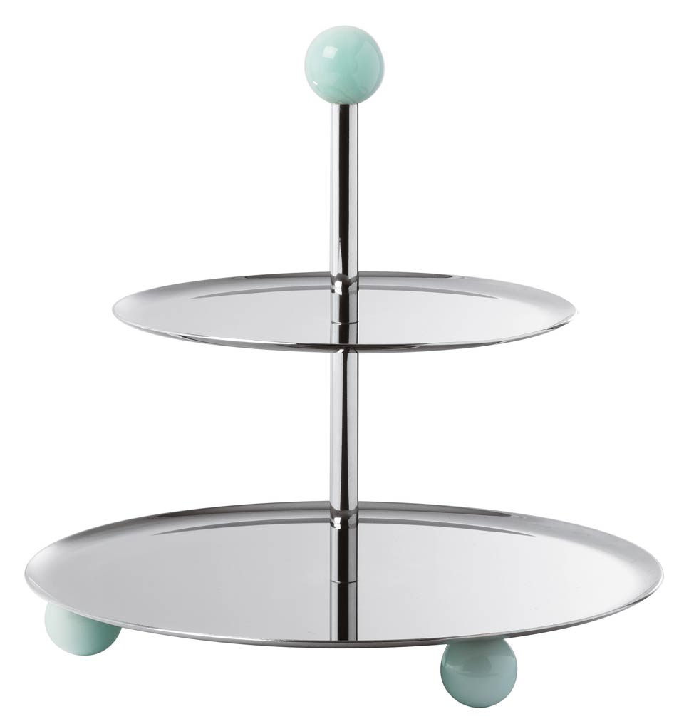 Pastry stand (2 tiers) - 8 1/2 in x 8 1/2 in