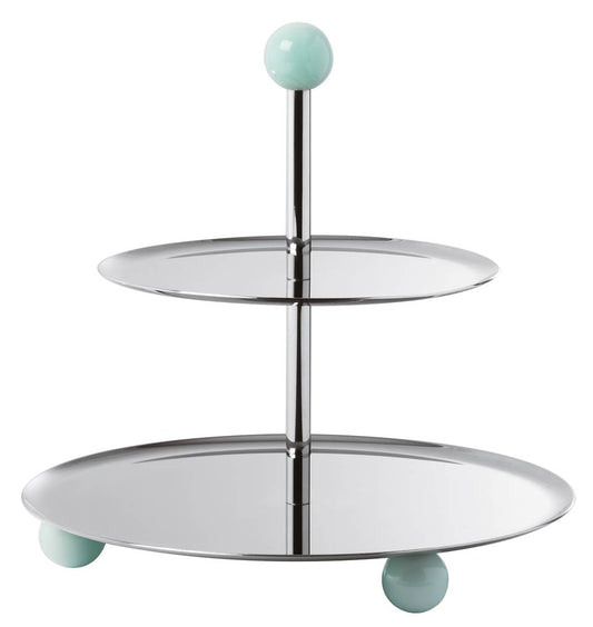 Pastry stand (2 tiers) - 8 1/2 in x 8 1/2 in