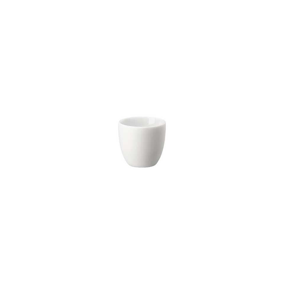 Espresso double-walled 2.7 oz Silky White