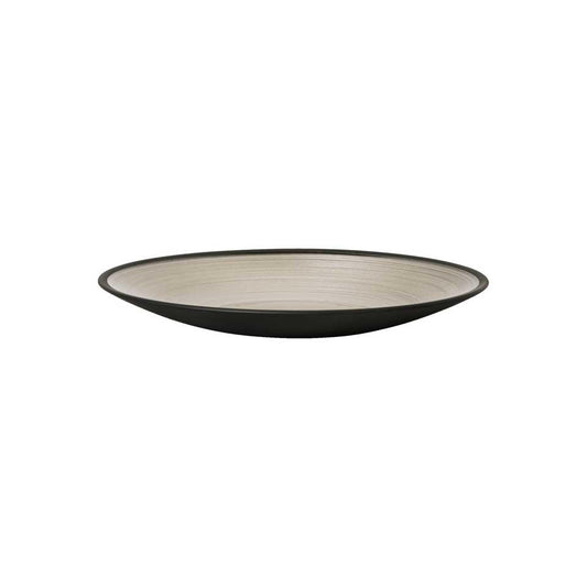 Bowl Shallow 10 in 1 1/4 in H Black