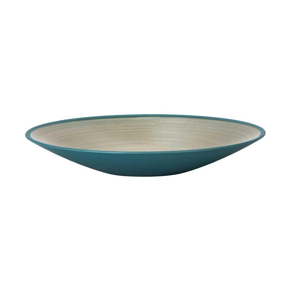 Bowl Shallow 11 3/4 in 1 3/4 in H Green
