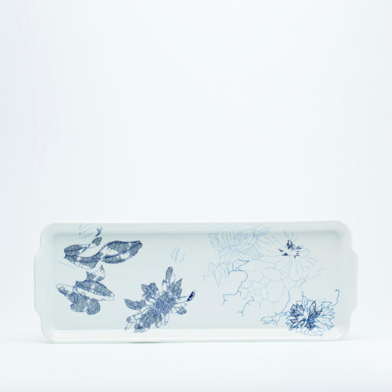 Rectangular cake platter