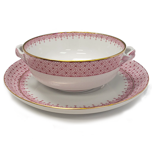 Cream Soup & Saucer