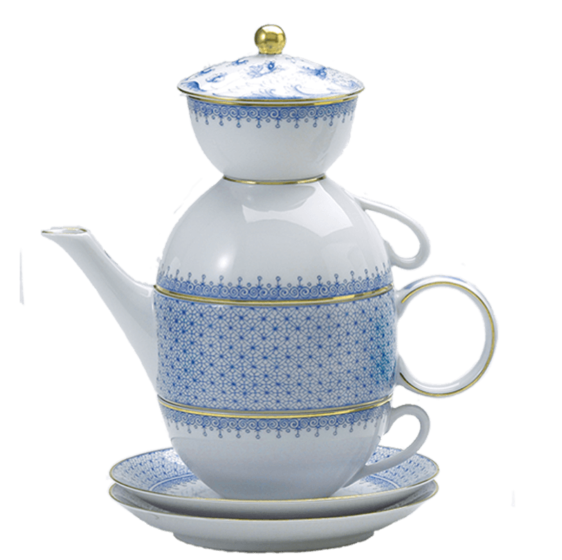 Cornflower Tea For Two Boxed Set