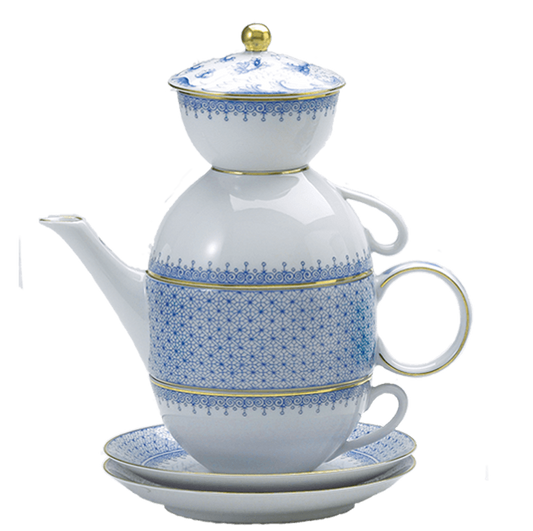 Cornflower Tea For Two Boxed Set