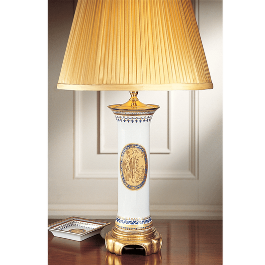 Chinoise BlueTrumpet Lamp