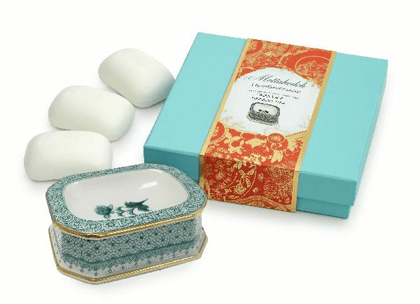 Green Lace Soap Set