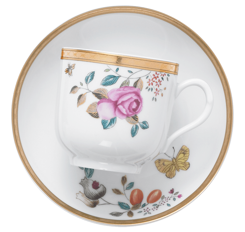 Teacup And Saucer, Set/4