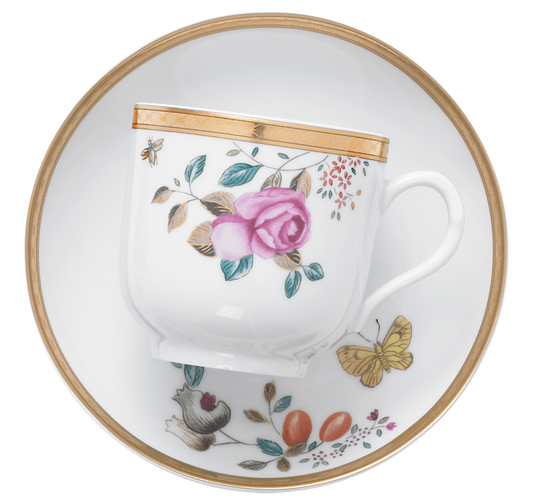 Teacup And Saucer, Set/4
