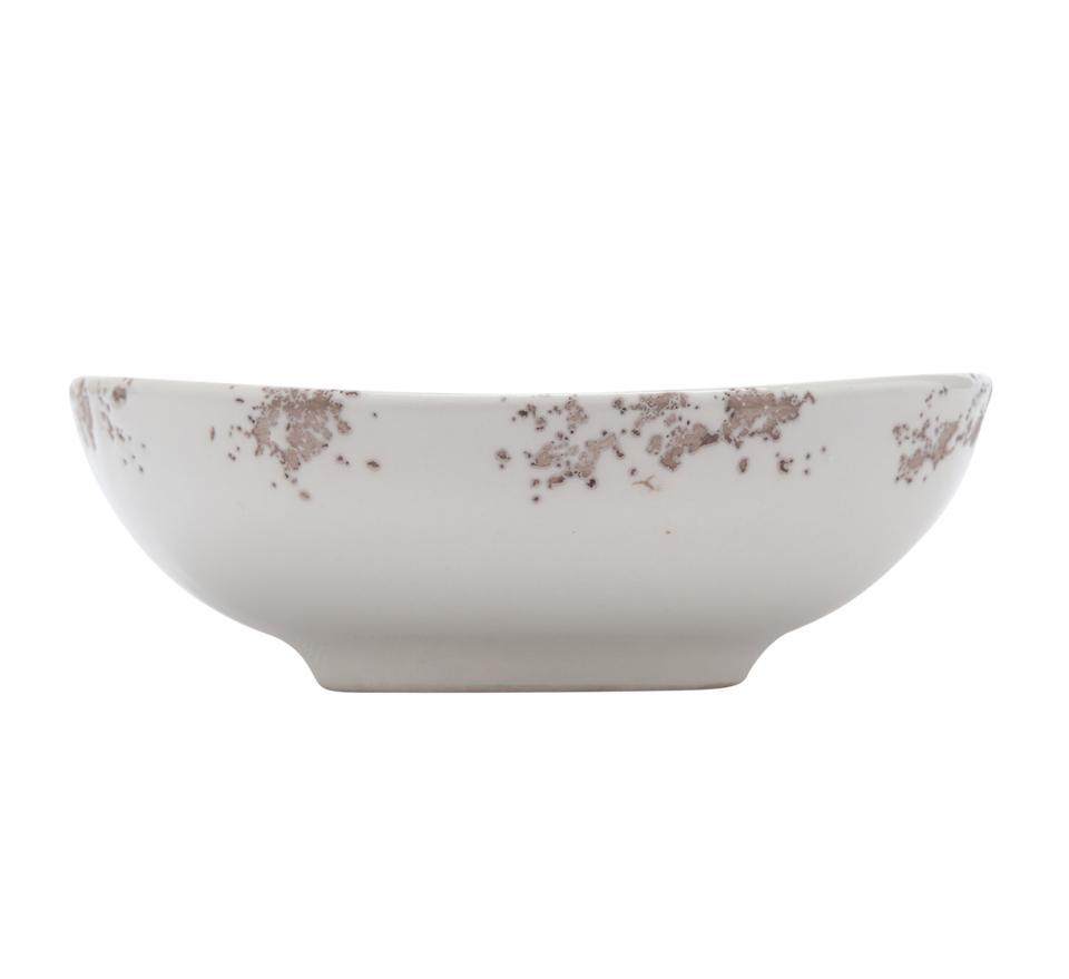 Scavo Off White Small Oval Bowl Set