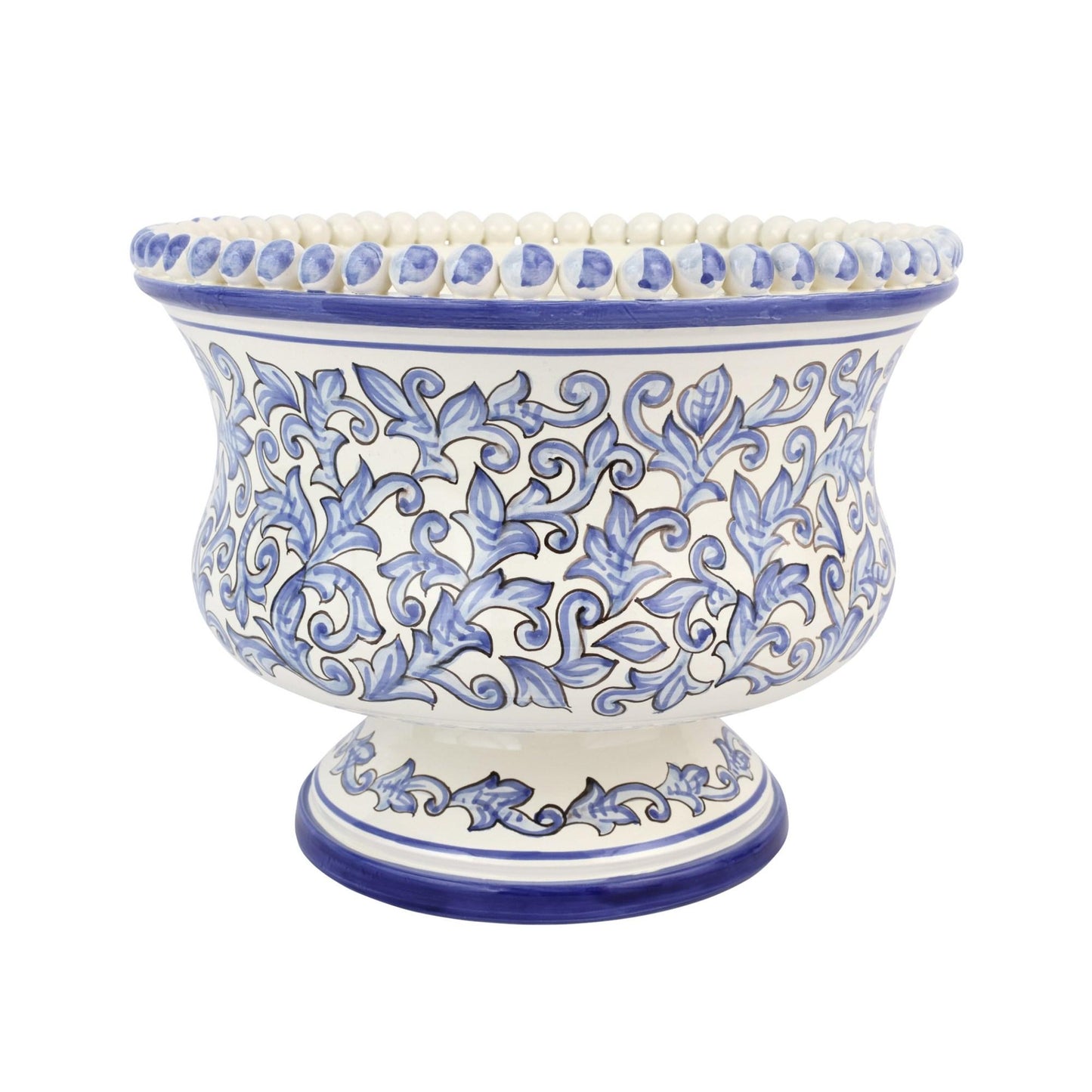Scorrimento Blu Large Planter