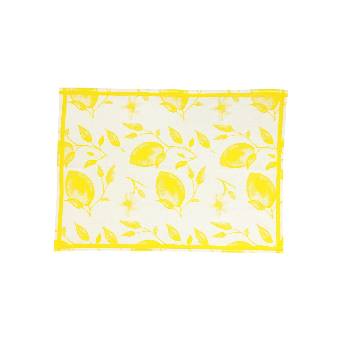 Yellow Lemons Dish Towels - Set of 2