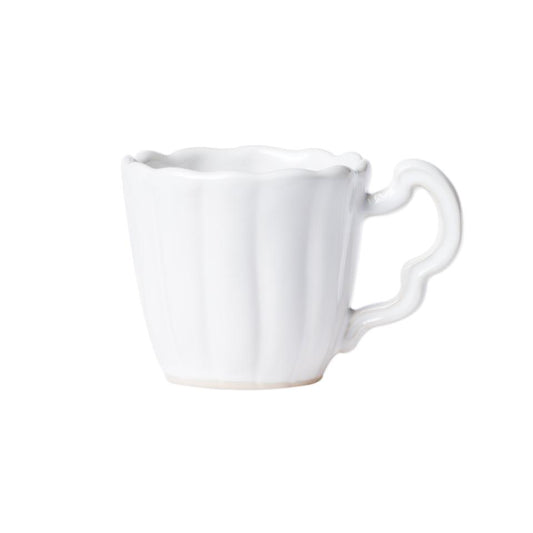 White Scallop Mug