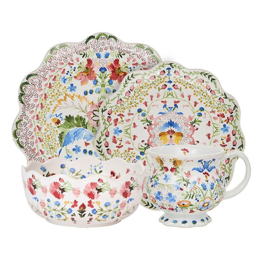 4pc Place Setting - Multi
