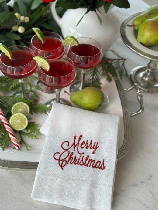 Merry Christmas, White ( Red)