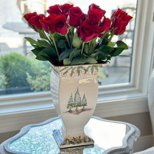 Footed Vase
