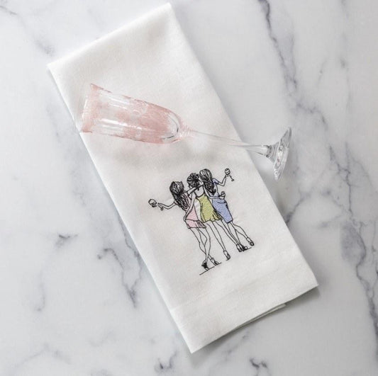 Besties Linen Towel