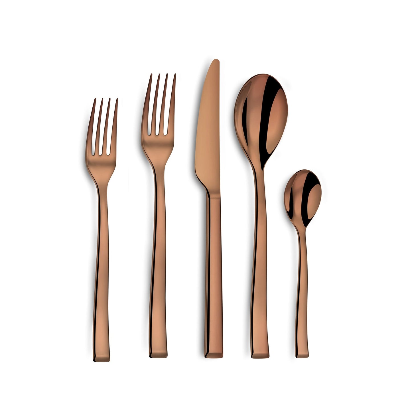 Side Copper 5pc Place Setting