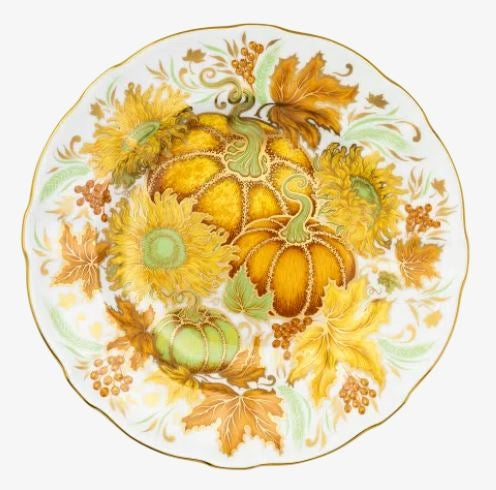 Sienna Fall Plate