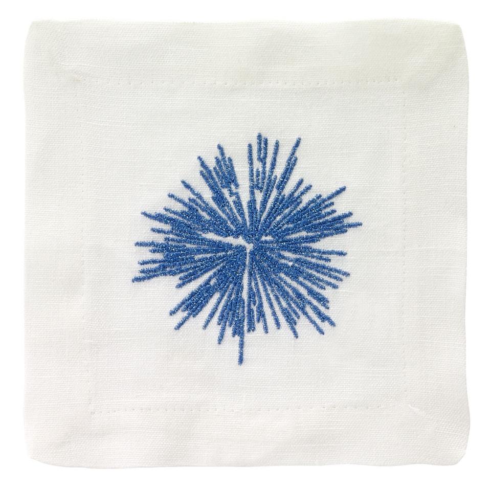 Cocktail Napkins Blue p/4