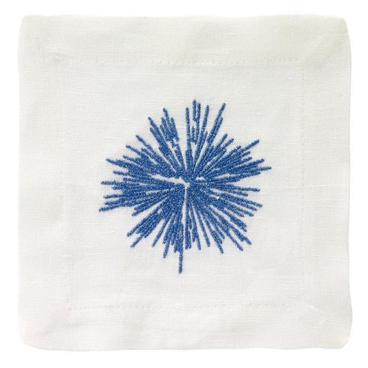 Cocktail Napkins Blue p/4