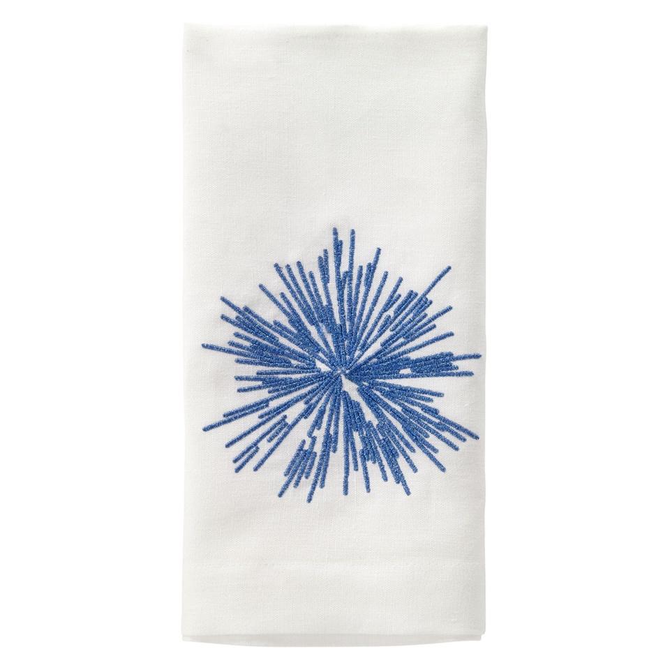 Blue Embroidered 22" Napkin p/4