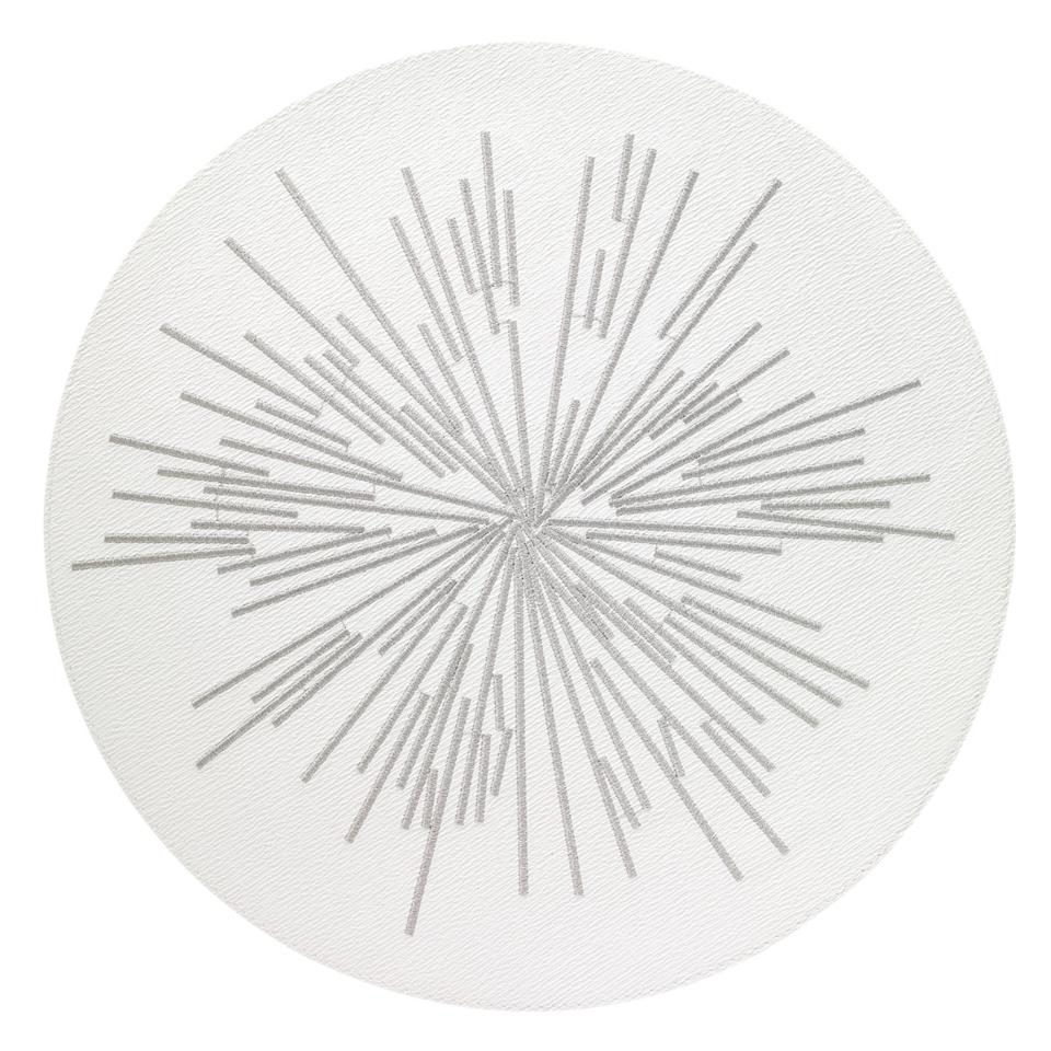 Silver 15" Rd Mat p/4