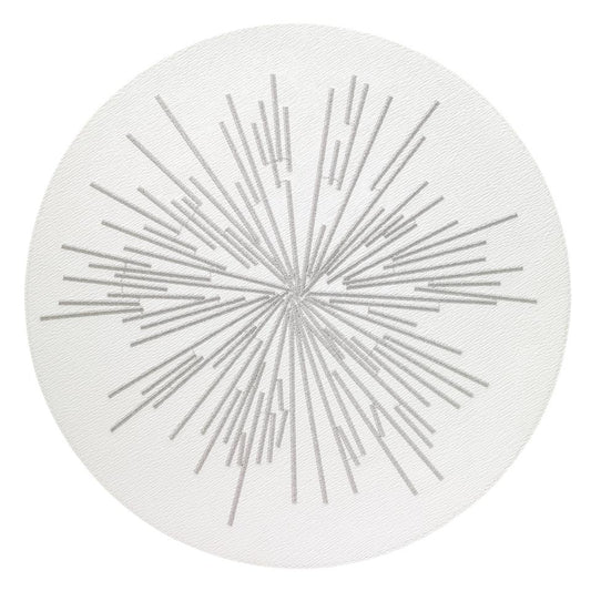 Silver 15" Rd Mat p/4
