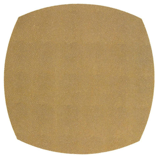 Gold 16" Square Elliptic Mats - Pack of 4