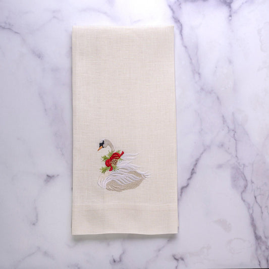 Christmas Swan, White (Multi)