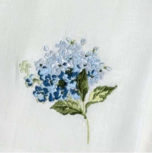 Hydrangea, White (Blue)