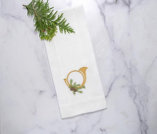 Christmas Horn, White (Multi)