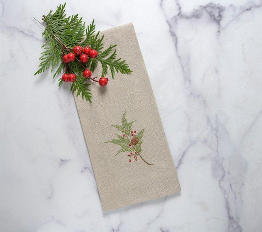Natale Pine, Soft Flax (Green)