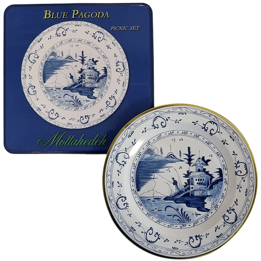 Pagoda Picnic Set/4 w Box