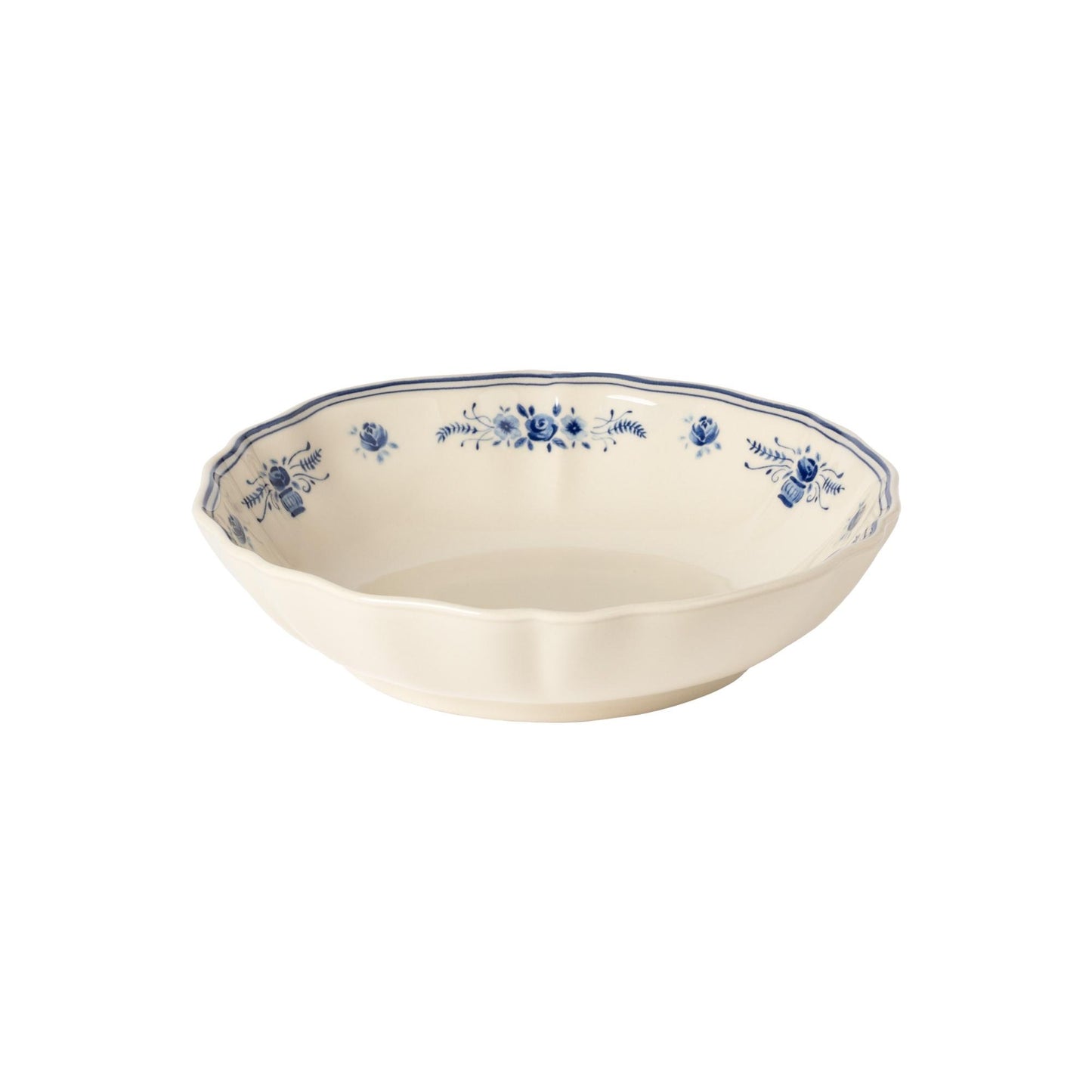 Soup/pasta bowl, Beige-blue
