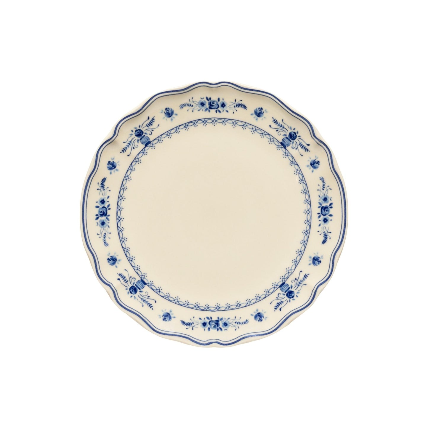 Dinner plates, Beige-blue