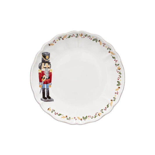 Dinner plate - Nutcracker , White
