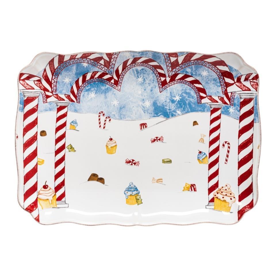 Rect. Platter 14"