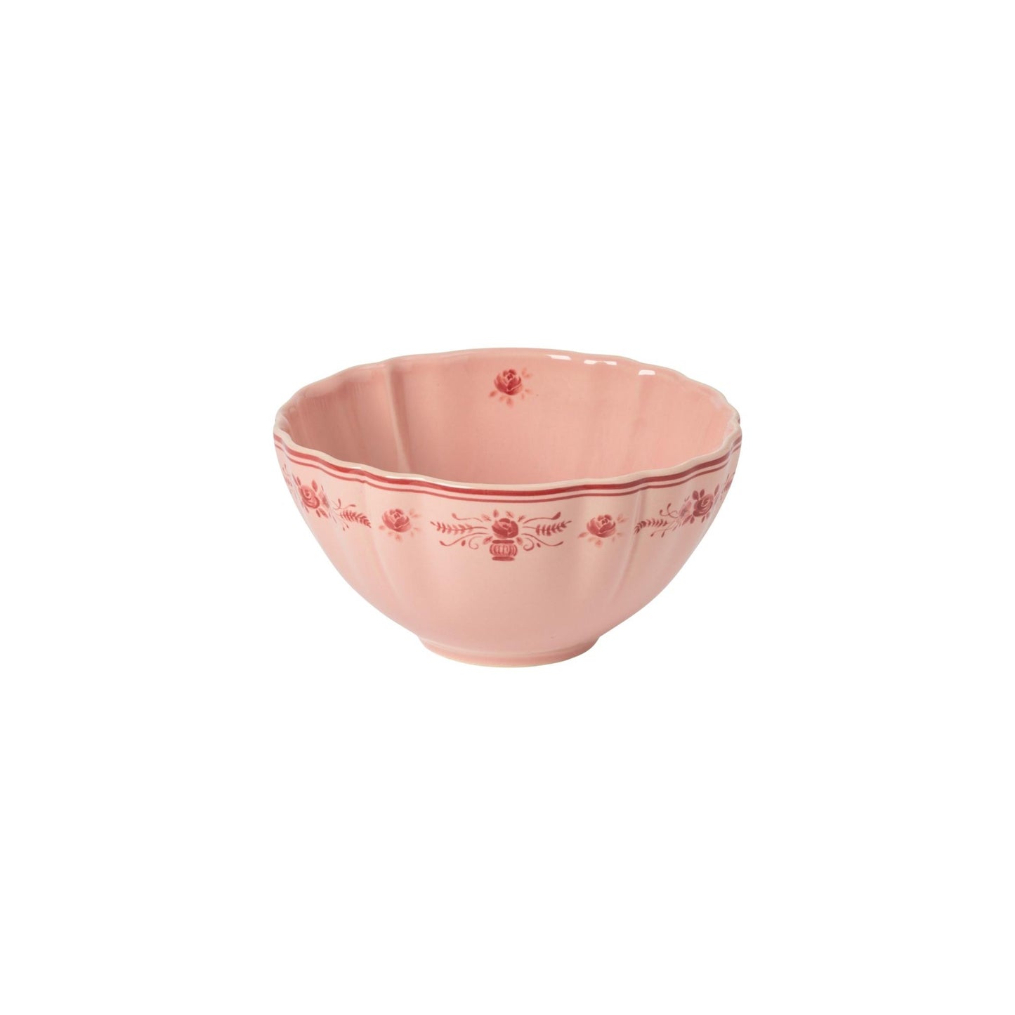 Soup/cereal bowl, Pink-red