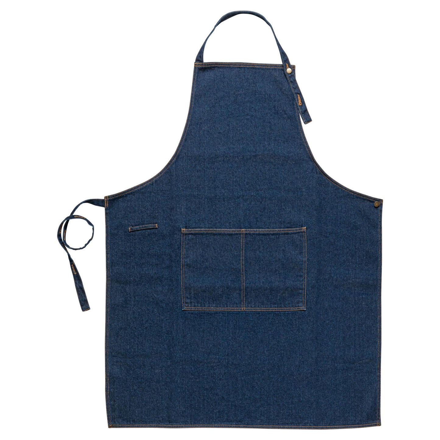 Denim apron, Indigo