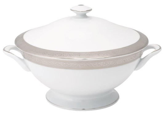 Footed Soup Tureen With Lid