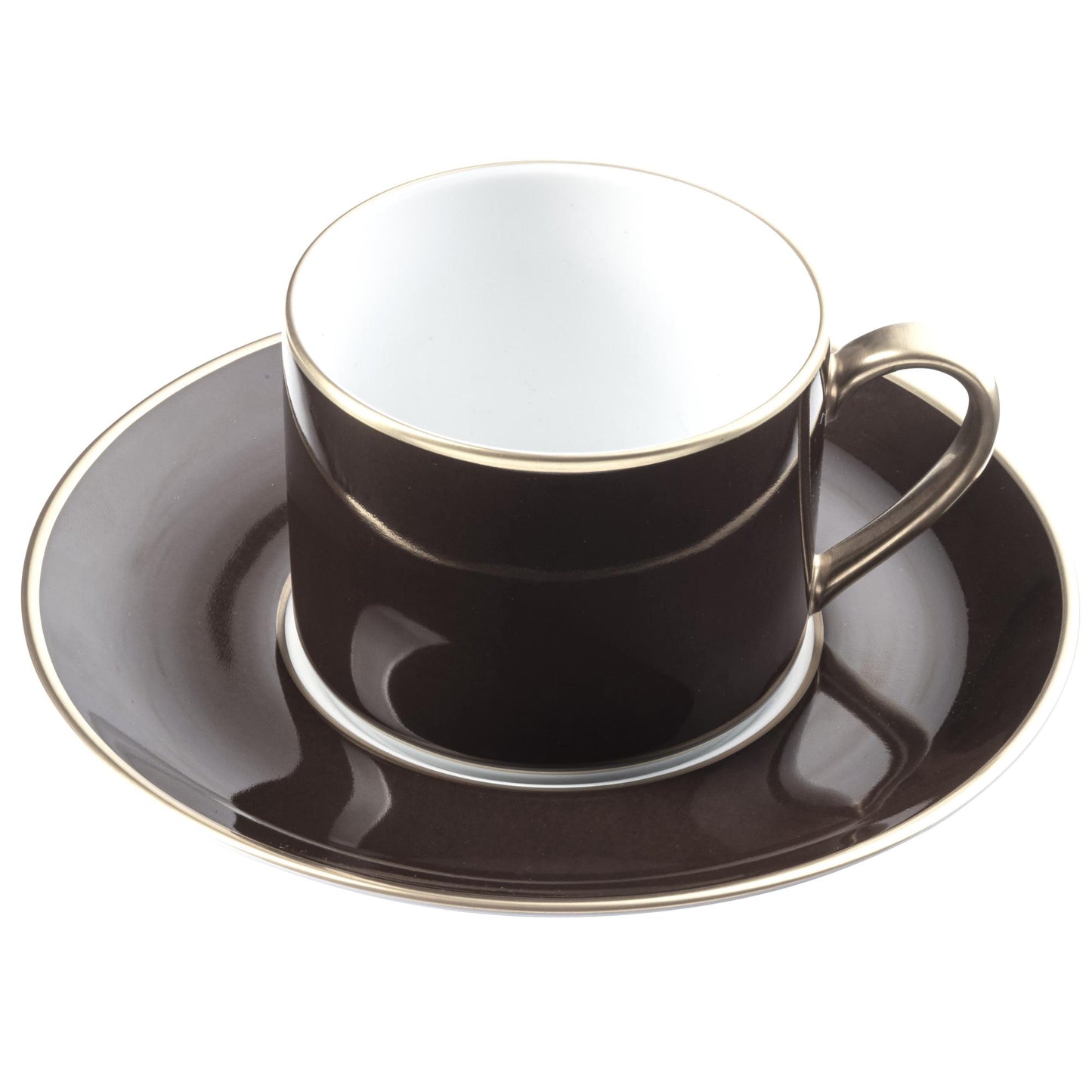 Platinum Banding Teacup Saucer