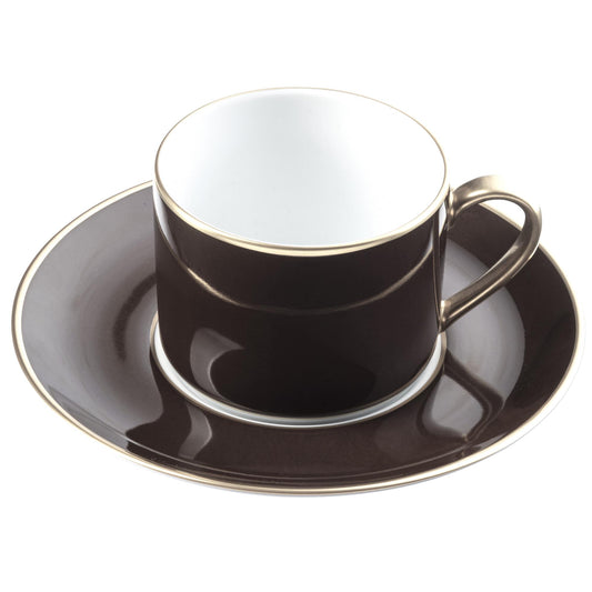 Platinum Banding Teacup Saucer