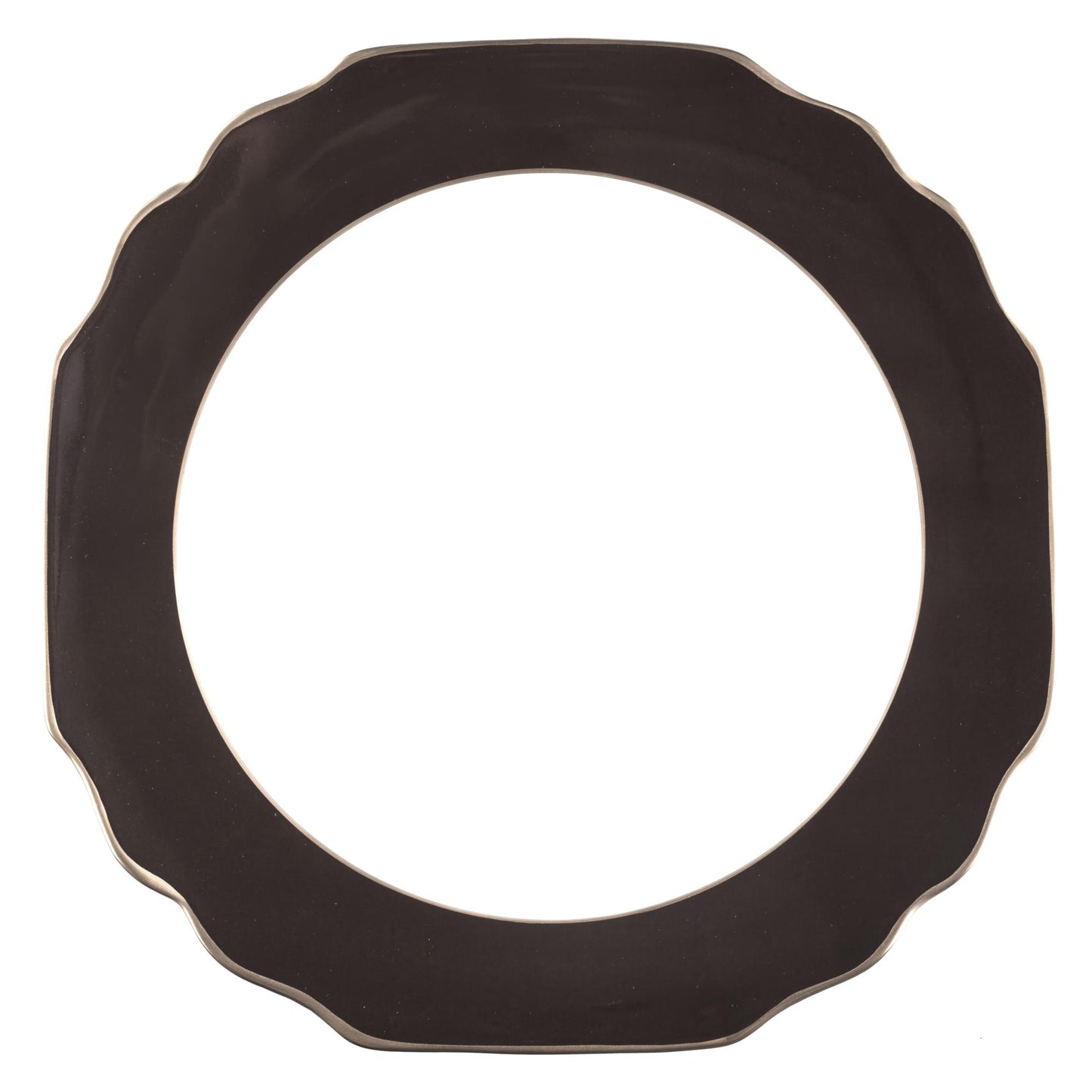 Platinum Banding Dinner Plate