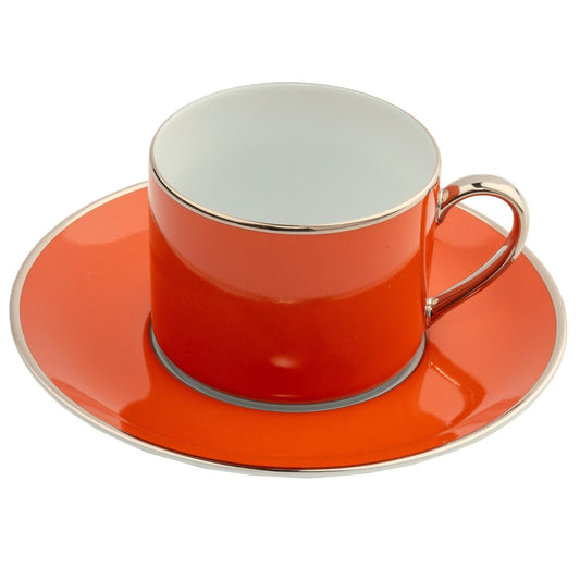 Platinum Teacup Saucer