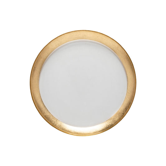 Glass band dinner plate