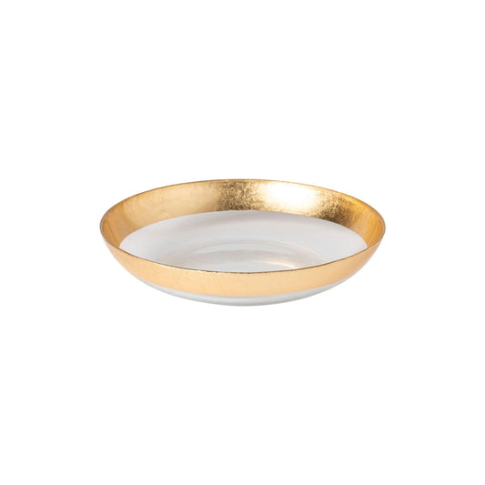 Glass band pasta bowl