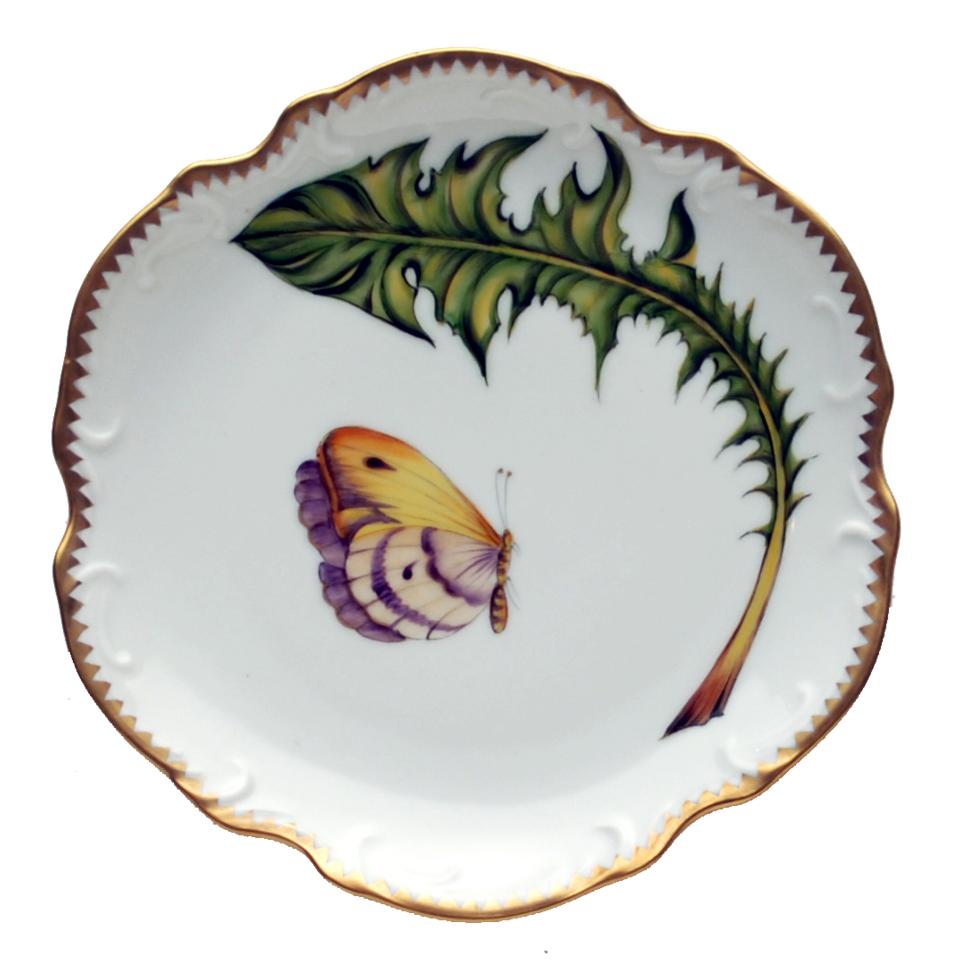 Butterfly Bread & Butter Plate