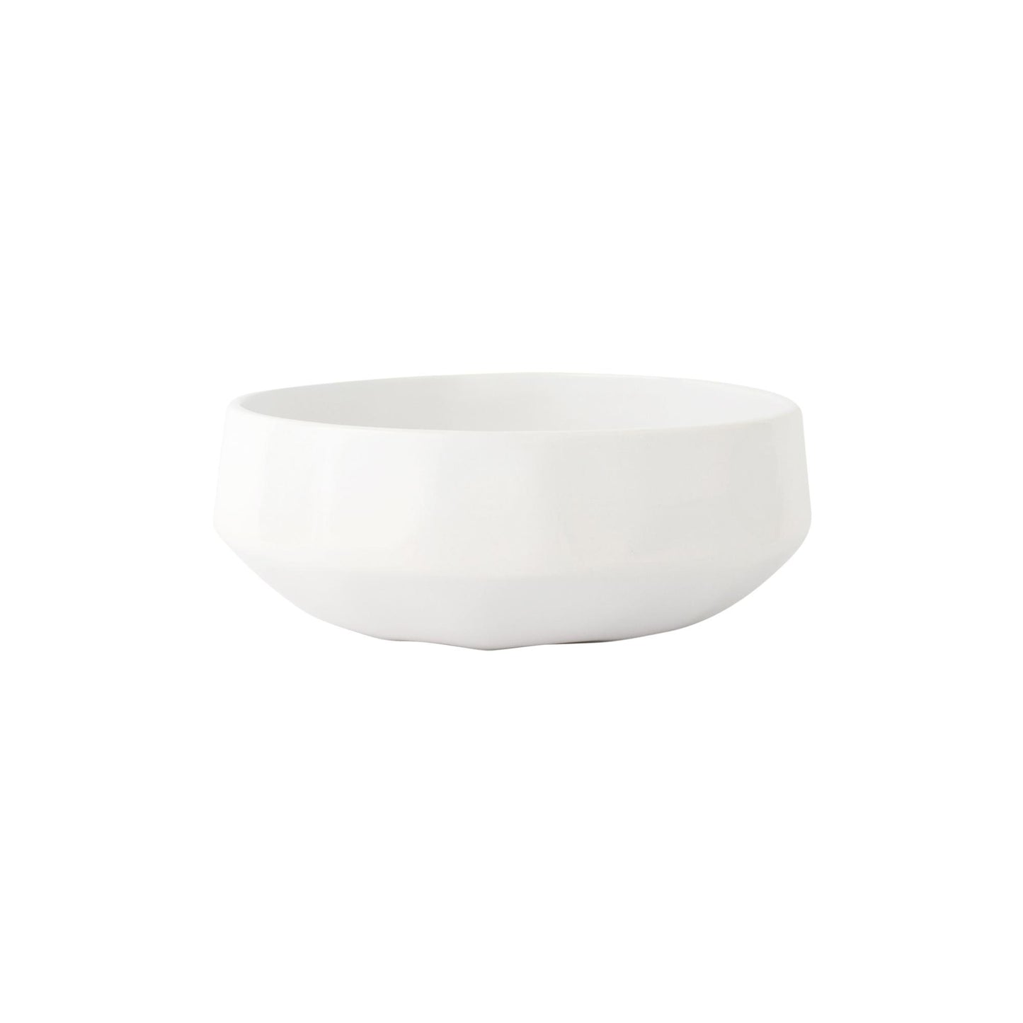 White Organic Medium Serving Bowl